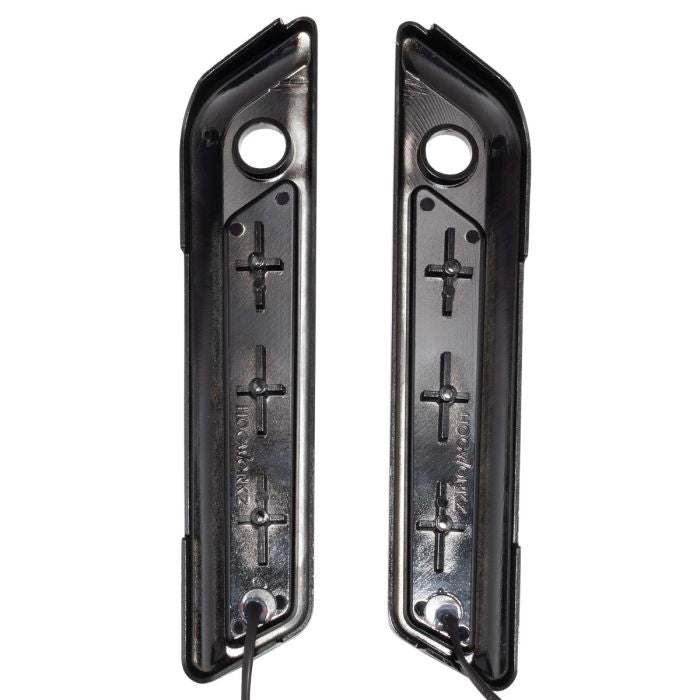 Black Saddlebag LED Latch Coverz™ for Harley® Touring from HOGWORKZ inside