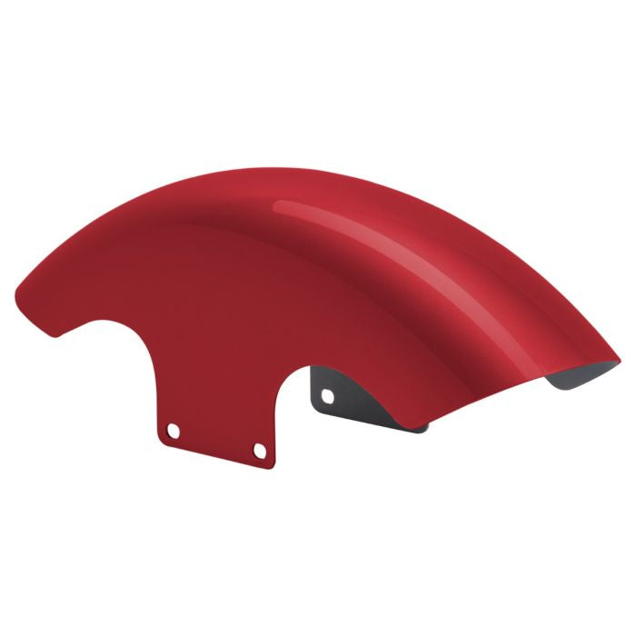 Billiard Red 19" Chopped Front Fender for Harley® Touring from HOGWORKZ