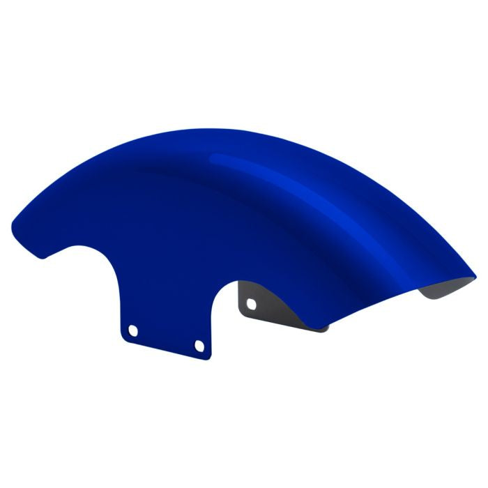 Candy Cobalt Blue 19" Chopped Front Fender for Harley® Touring from HOGWORKZ