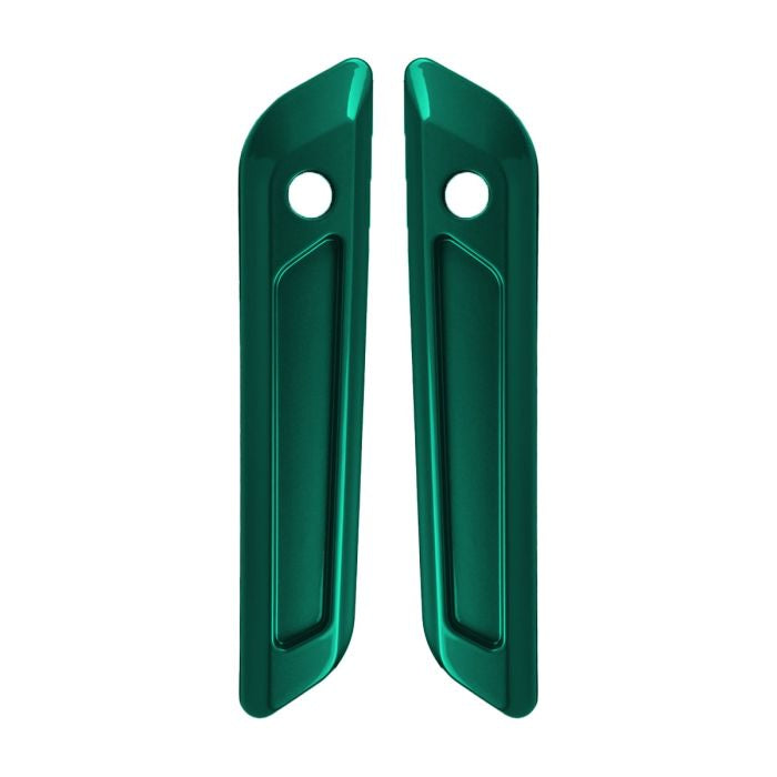 Alpine Green Saddlebag Latch Covers for Harley® Touring
