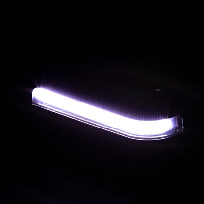 Harley-Davidson® Street Glide Touring LED Billet Fork DRL Turn Signals from HOGWORKZ white light