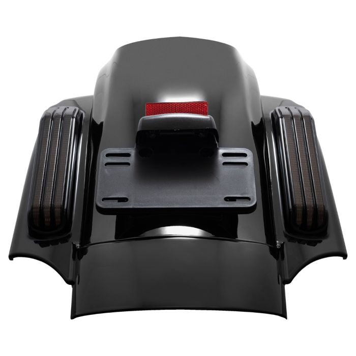 Color Match Harley® Touring CVO Style Stretched Rear Fender from Hogworkz brake lights