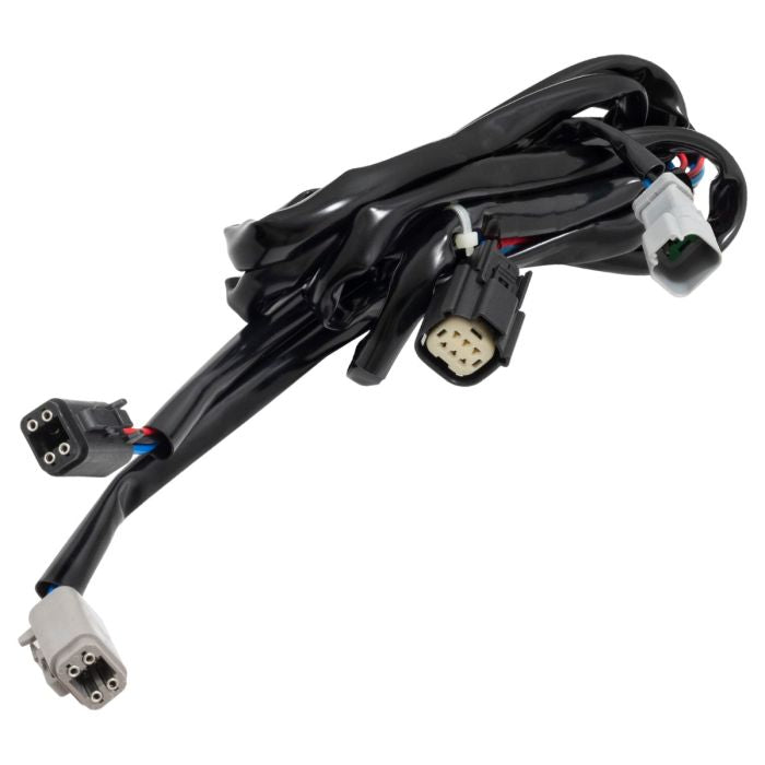 Harley® Touring CVO Style Stretched Rear Fender from Hogworkz connection wiring