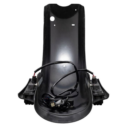 Harley® Touring CVO Style Stretched Rear Fender from Hogworkz inside view