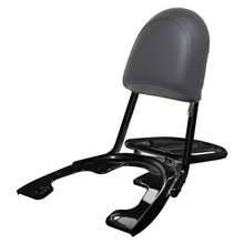 HOGWORKZ® blacked out sissy bar backrest with luggage rack for Harley® davidson V-Rod
