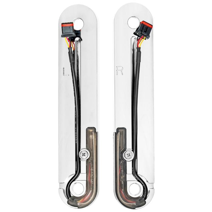 harley road king drl fork turn signals from hogworkz wires