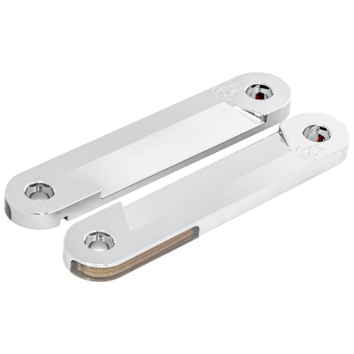 harley road king drl fork turn signals from hogworkz