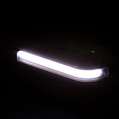 harley street glide drl fork turn signals from hogworkz white  light