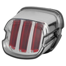 HOGWORKZ Ignitez LED Taillight with out Plate Light in Chrome for Harley-Davidson® motorcycles angle