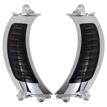 Chrome Road Glide Visionz LED Turn Signal & DRL Vent Inserts from HOGWORKZ®