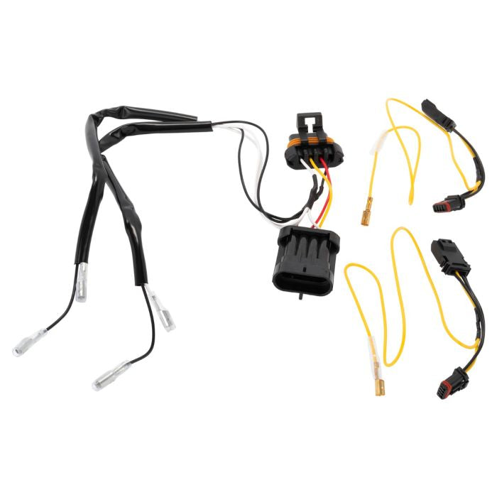 Color Matched Outer Fairing w/ Integrated LEDs for Harley® Touring wire