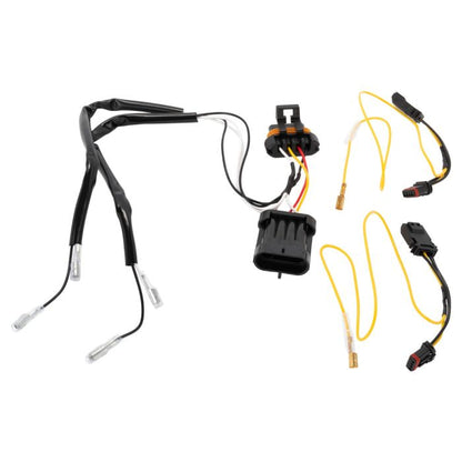 Color Matched Outer Fairing w/ Integrated LEDs for Harley® Touring wire