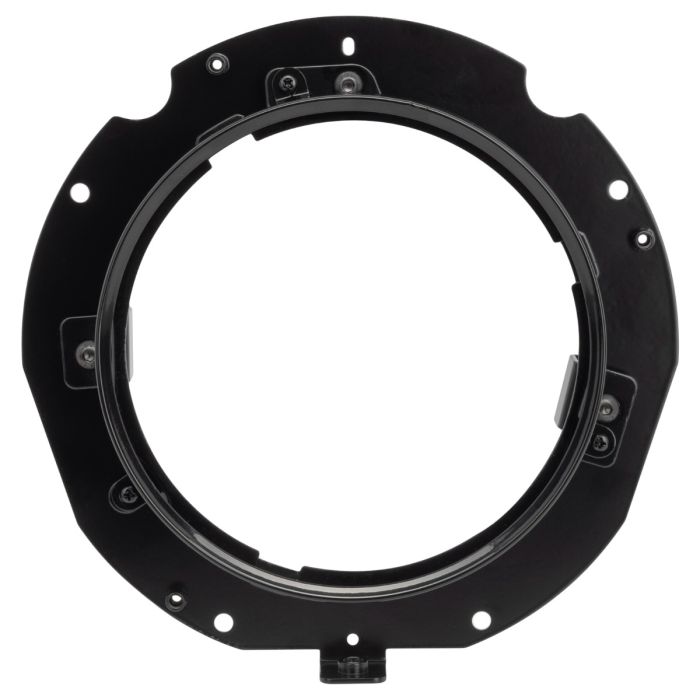 Kawasaki Voyager / Vaquero LED 7” Headlight Mounting Bracket front view
