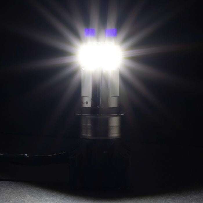 H4 LED Motorcycle Headlight Bulb - CREE 30W White 6000K
