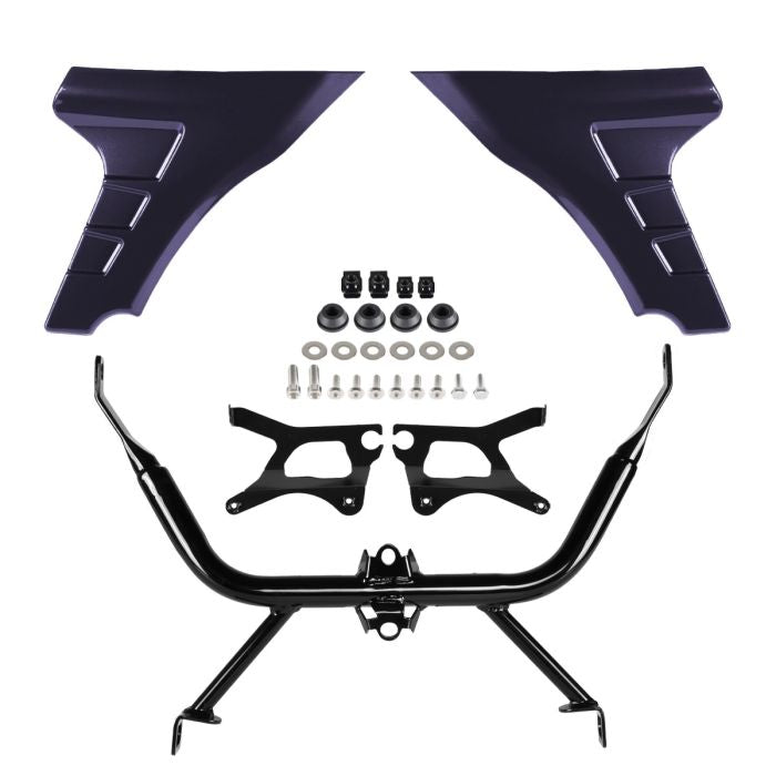 Purple Abyss Denim Fairing Spoiler Kit for Harley® Road Glide
