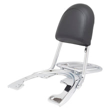 HOGWORKZ® triple chromed sissy bar backrest with luggage rack for Harley-Davidson® V-Rod