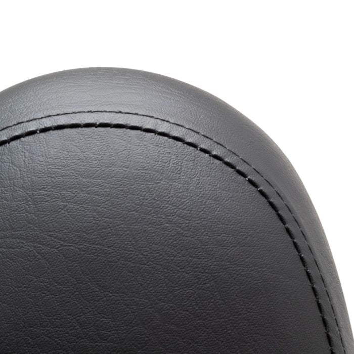 HOGWORKZ® blacked out sissy bar backrest with luggage rack for Harley® davidson V-Rod close up
