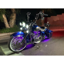 Harley Road King 7" LED Chrome Headlight with Passing Lamps from HOGWORKZ®