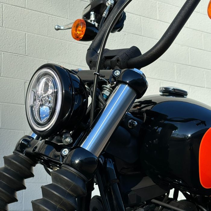harley 5.75" headlight trim ring