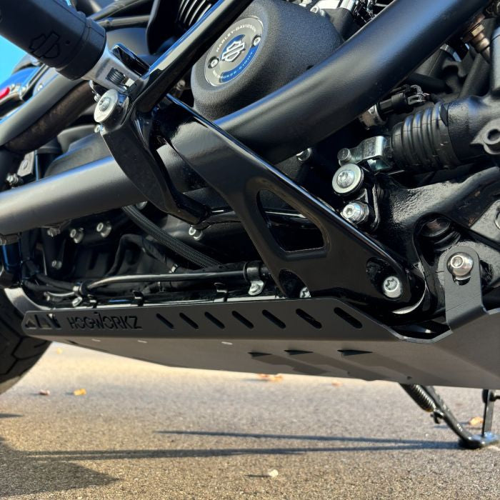 harley m8 softail skid plate