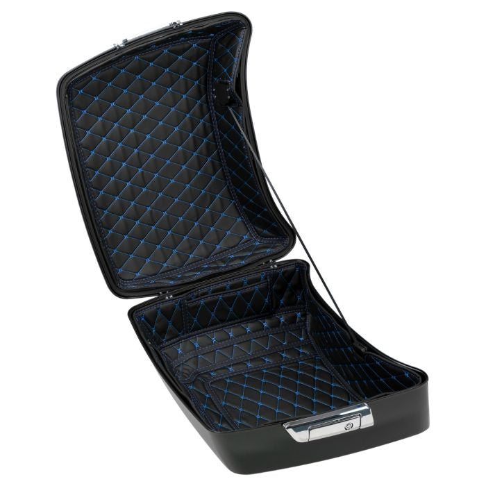 Custom Color HOGWORKZ® King Tour Pack Liners blue stitching
