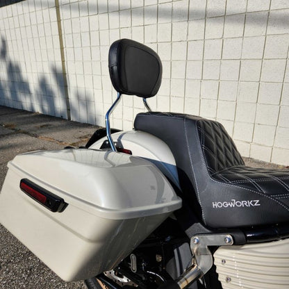low rider st sissy bar in chrome