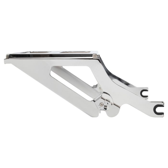 Chrome Two Up Tour Pack Mount for Harley® Softail Low Rider / Sport Glide from HOGWORKZ side