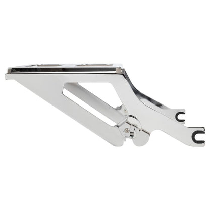 Chrome Two Up Tour Pack Mount for Harley® Softail Low Rider / Sport Glide from HOGWORKZ side