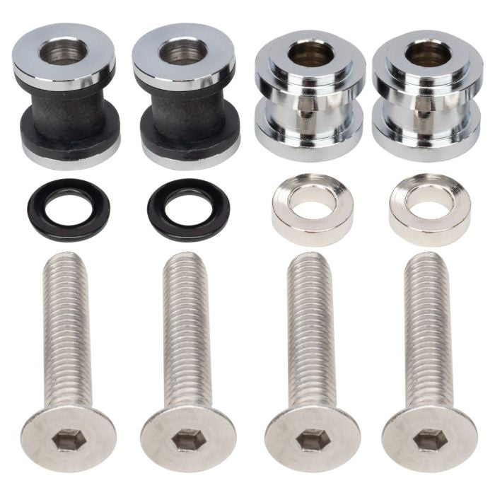 Chrome Two Up Tour Pack Mount for Harley® Softail Low Rider / Sport Glide from HOGWORKZ kit