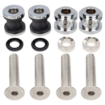 Chrome Two Up Tour Pack Mount for Harley® Softail Low Rider / Sport Glide from HOGWORKZ kit
