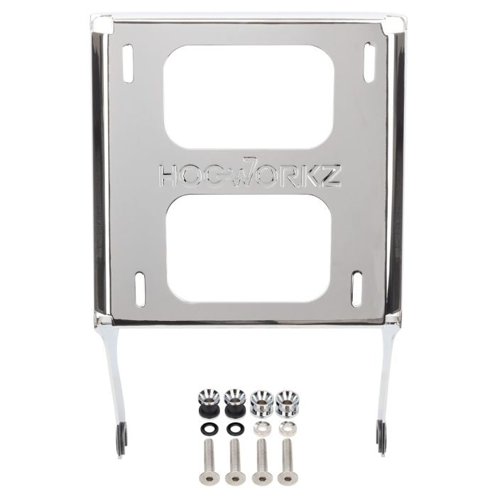 Chrome Two Up Tour Pack Mount for Harley® Softail Low Rider / Sport Glide from HOGWORKZ kit