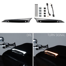 black lumipro led windshield trim from hogworkz