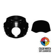 Color Matched HOGWORKZ® Menace Fairing w/ Windshield for Harley® Softail / Dyna