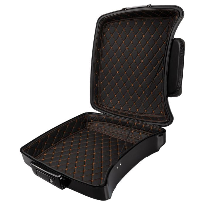 HOGWORKZ® Razor Tour Pack liners come complete with pockets, padding & orange stitching.