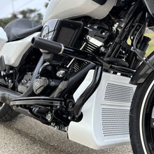 black level up engine guard for harley touring