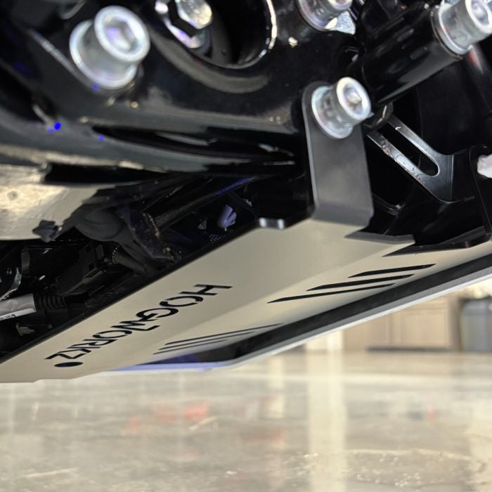 hogworkz harley skid plate in black