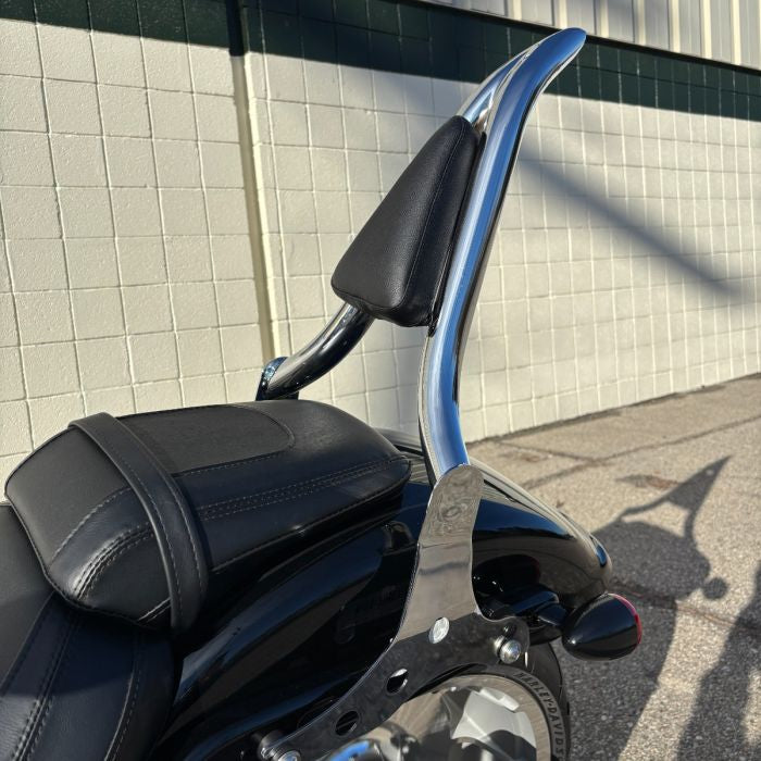 havoc sissy bar for harley fat boy