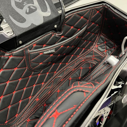HOGWORKZ® Saddlebag Liners for Harley® CVO '23-'24 with red stitching