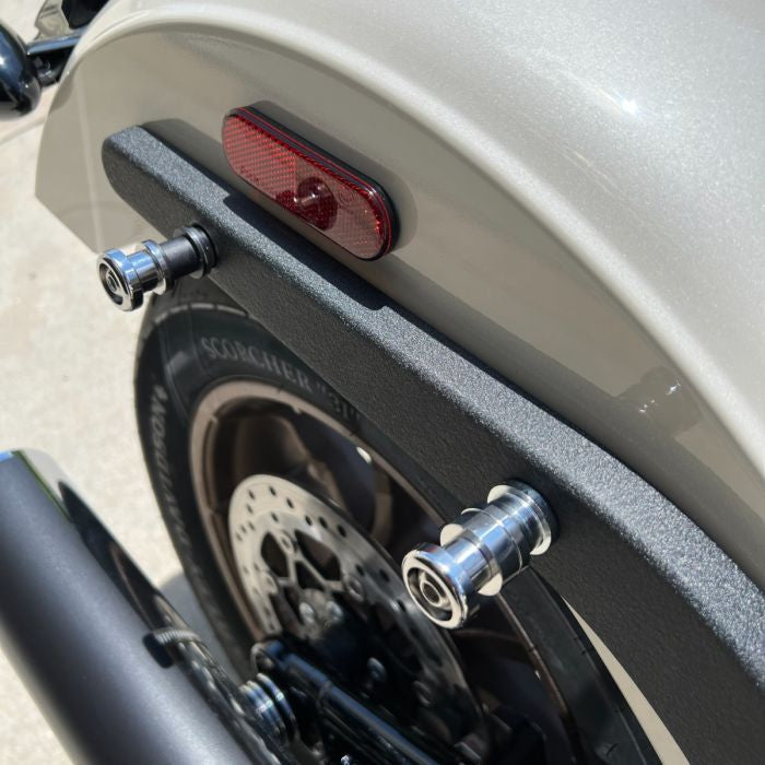 Chrome Two Up Tour Pack Mount for Harley® Softail Low Rider / Sport Glide '18-'26