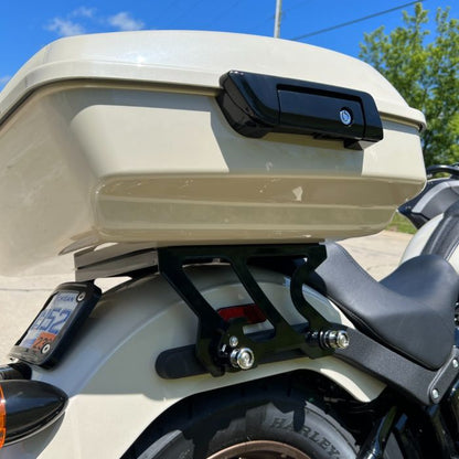 Harley® Softail Low Rider / Sport Glide Chrome Solo Tour Pack Moun from HOGWORKZ no bags