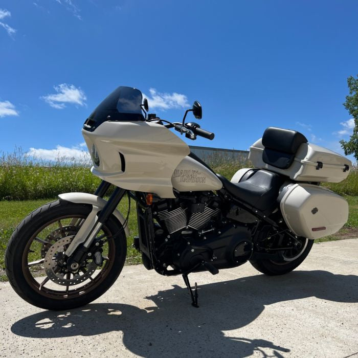 Harley® Softail Low Rider / Sport Glide Chrome Solo Tour Pack Moun from HOGWORKZ