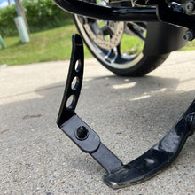 Harley KICKSTAND JIFFY EXTENDER in Black from HOGWORKZ on street glide
