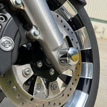 Harley® Front Axle Nut Cover smooth Chrome from HOGWORKZ