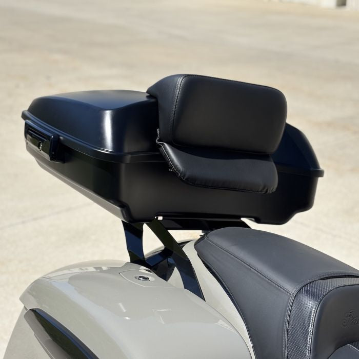 Two-Up Tour Pack Mount for Indian® Touring from HOGWORKZ on bike front