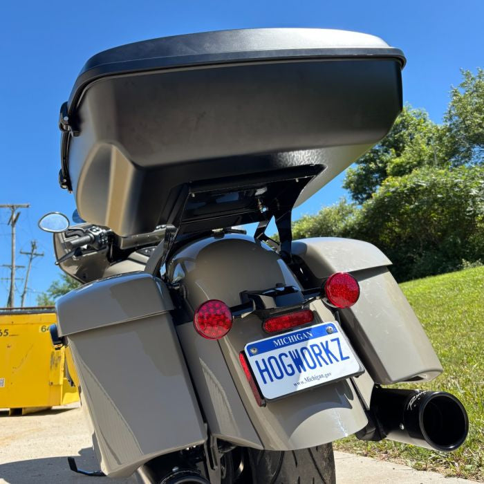 Two-Up Tour Pack Mount for Indian® Touring from HOGWORKZ