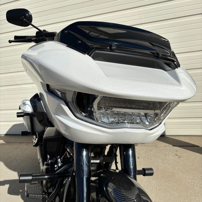 4.5" Dark Smoke Windshield by HOGWORKZ for Road Glide