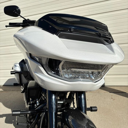 4.5" Dark Smoke Windshield by HOGWORKZ for Road Glide