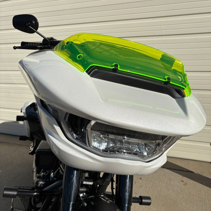 Green Windshield by HOGWORKZ for Road Glide