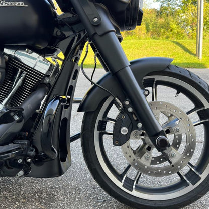 chopped engine guard harley
