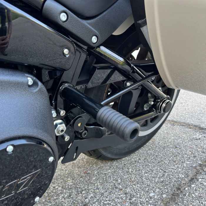 passenger peg frame slider low rider st
